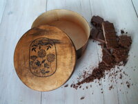 Hot chocolate, krabička okrúhla, bylinky