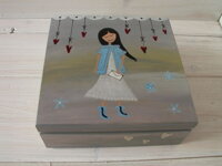Maľovaná krabička - Zamilovaná