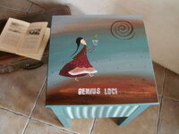 Genius loci - maľovaná stolička
