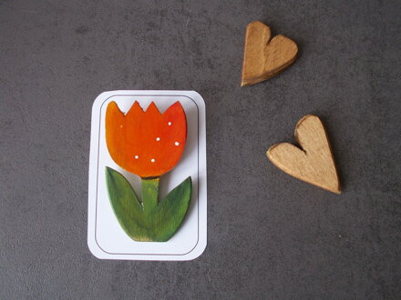 Brošne - tulipány
