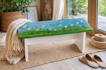 Lavička "Nesadať! Kvitnem..."