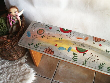 Lavička "Ži svoj sen"