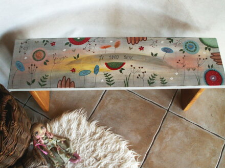 Lavička "Ži svoj sen"