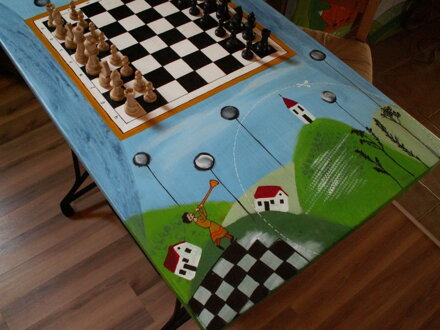 Šachový stôl