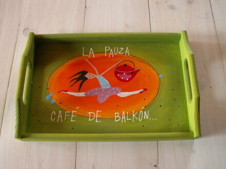 Cafe de Balkon - tácka