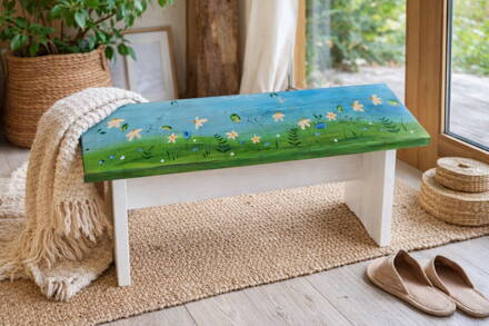 Lavička "Nesadať! Kvitnem..."