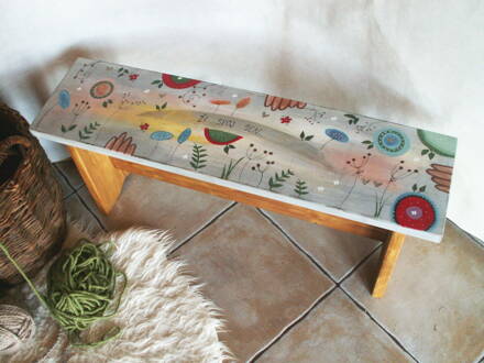 Lavička "Ži svoj sen"